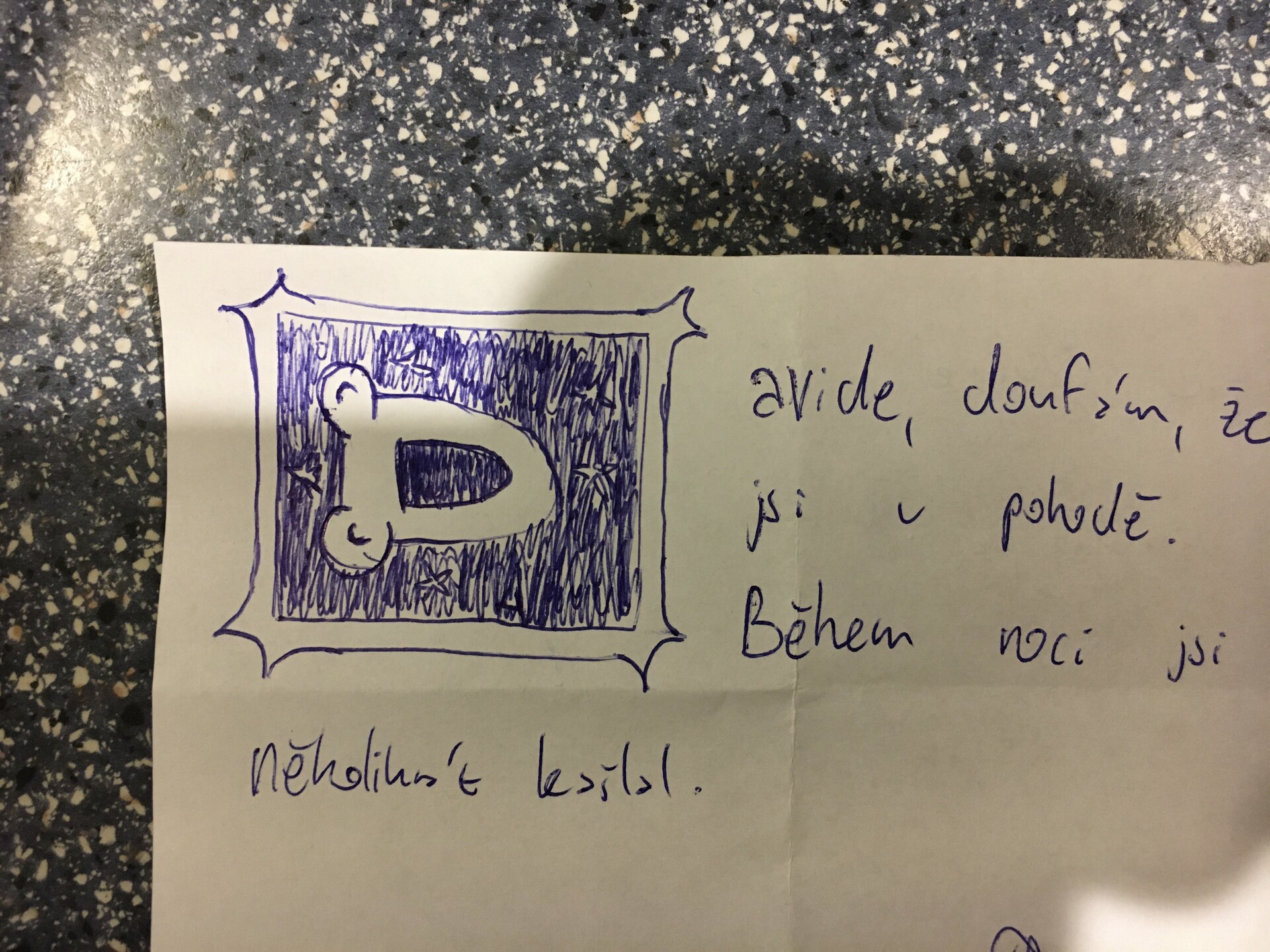 D