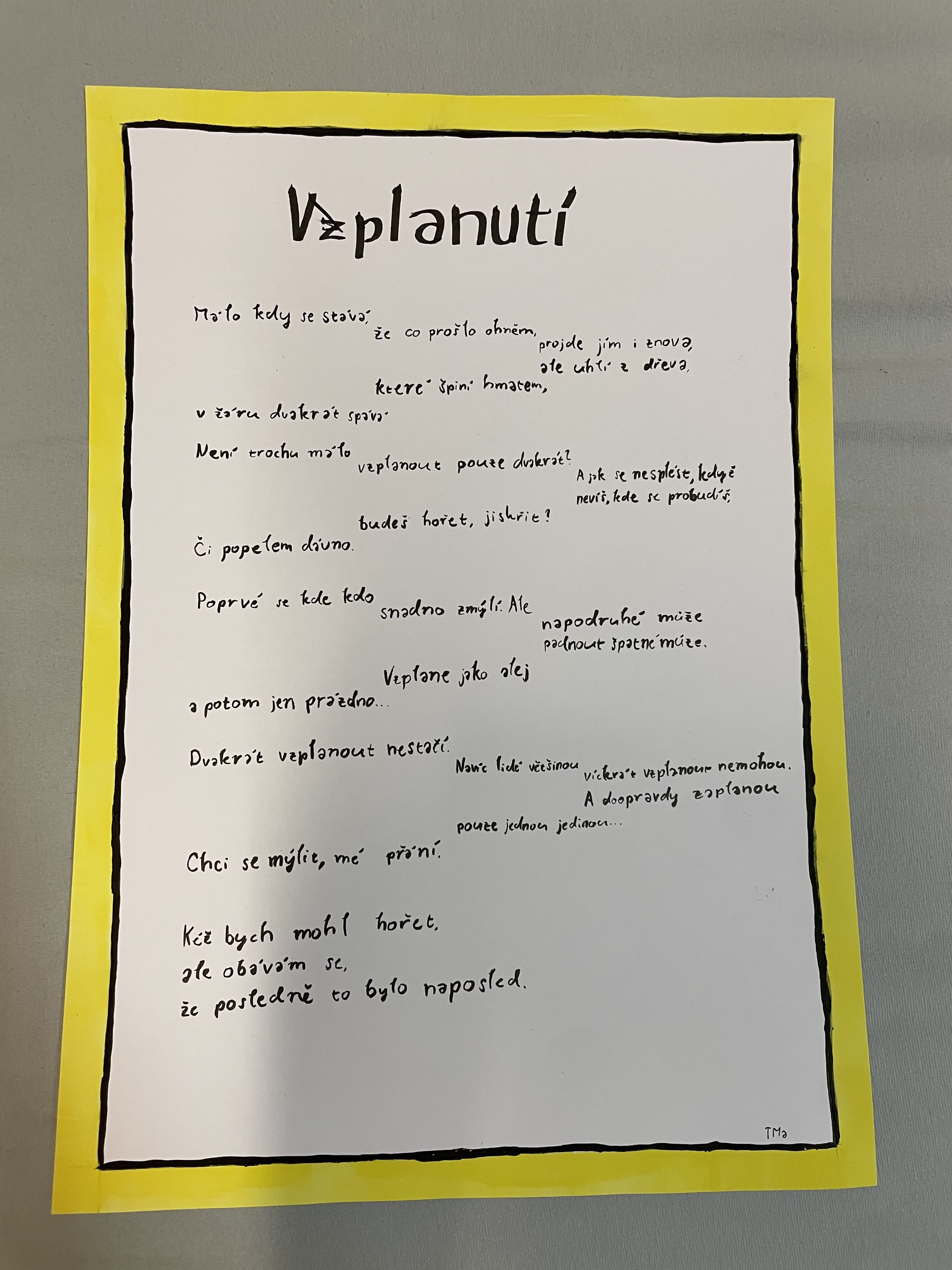 Vzplanutí - Tibor Malinský